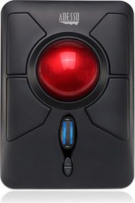 Adesso iMouse T50 - Wireless Programmable Ergonomic Trackball Mouse. Optical - Wireless - Radio Frequency - 2.40 GHz - No - Black - USB - 4800 dpi - Trackball, Scroll Wheel - 7 Button(s) - Symmetrical - ONLINE ONLY