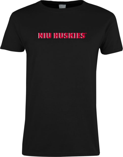 Northern Illinois Ladies T Shirt Block Wordmark - ONLINE ONLY