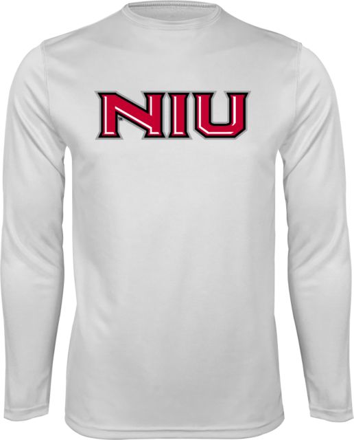 Northern Illinois Performance Longsleeve Shirt Primary Wordmark - ONLINE ONLY