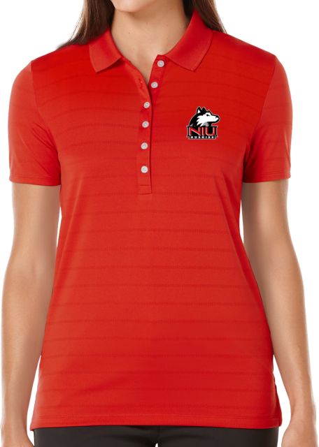 Northern Illinois Ladies Callaway Opti Vent Polo Primary Mark - ONLINE ONLY